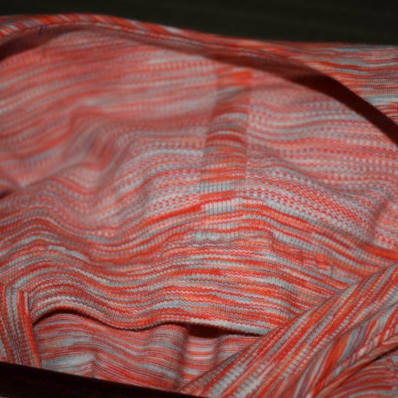 Athleta Sport Stretch Tank Top XS Orange Heather - Picture 5 of 9